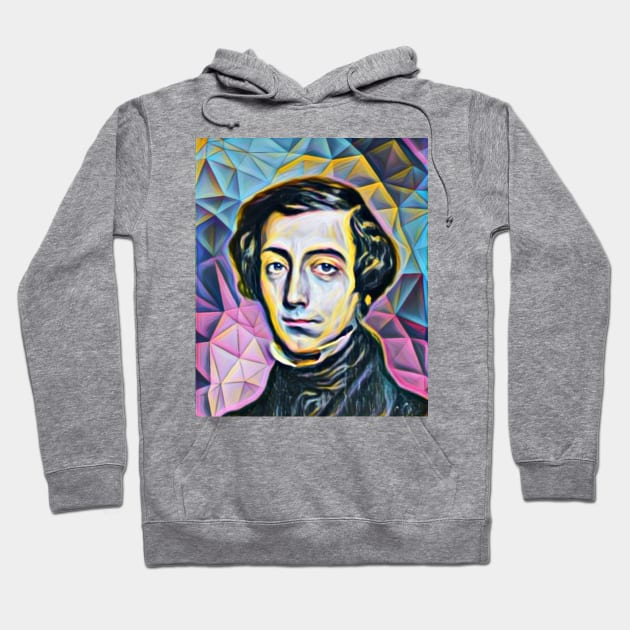 Alexis de Tocqueville Portrait | Alexis de Tocqueville Artwork 10 Hoodie by JustLit